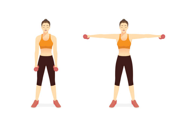 تمرینات ورزشی مفصل شانه - بالا بردن شانه