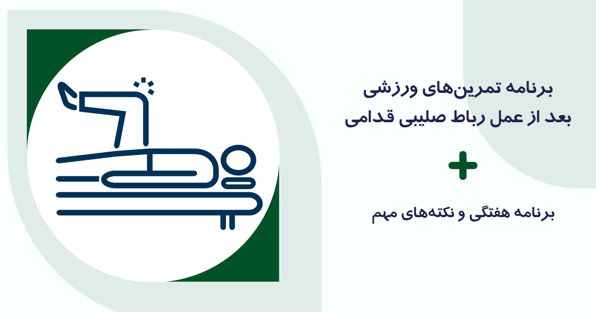 برنامه تمرین‌های ورزشی بعد از عمل رباط صلیبی قدامی