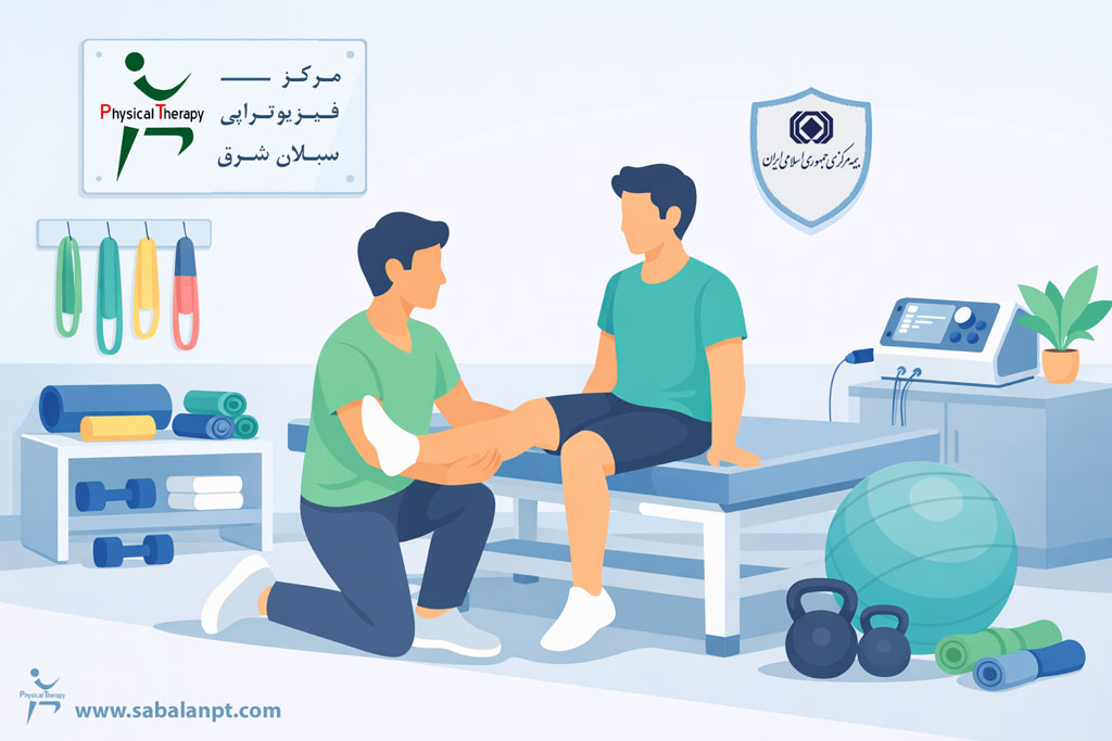 فیزیوتراپی با بیمه بانک مرکزی