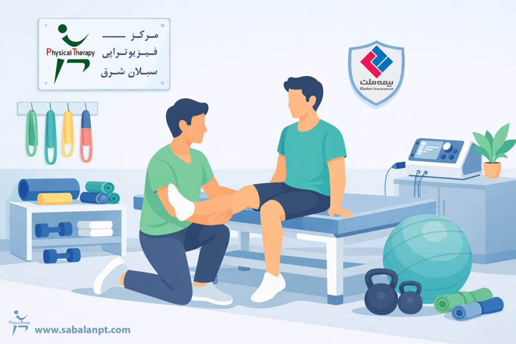 فیزیوتراپی با بیمه ملت